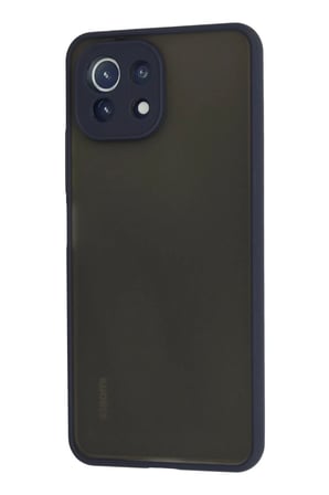 Xiaomi Mİ 11 Lite Kılıf Montreal Silikon Kapak - Lacivert