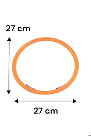 Seksek Halka Oyunu Daire Setleri 22 Parça Hopscotch Sek sek Duyusal Eğitim Çemberleri 27 cm