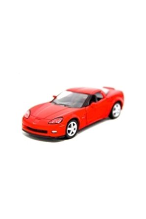 Chevrolet Corvette 2007 Model 1/24 Ölçek Diecast Model Araba