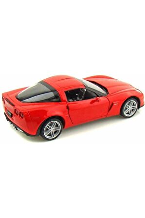 Chevrolet Corvette 2007 Model 1/24 Ölçek Diecast Model Araba