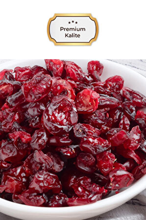 NUTBITE Premium Turna Yemişi 100gr - Cranberry - Çekirdeksiz Tane - Taptaze Yeni Mahsül