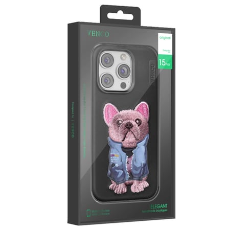 Venco İphone 16 Pro Max Cute Desenli Kapak - Lacivert