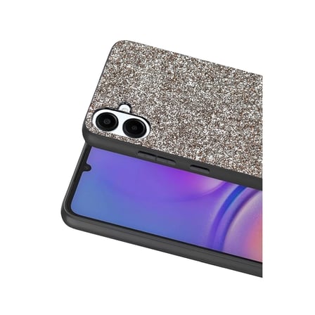 Onegif Galaxy A07 4G Bright Simli Kapak - Gümüş