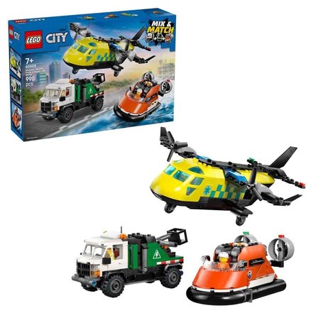 60505 City Uçak, Servis Kamyonu Hoverkraft 990 Parça +7 Yaş