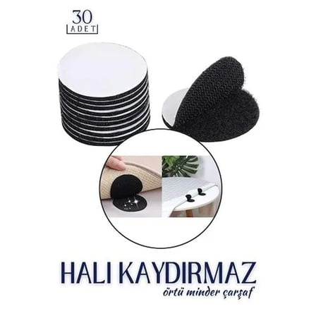 Halı Kaydırmaz Cırt Pedler 30 Adet 718826