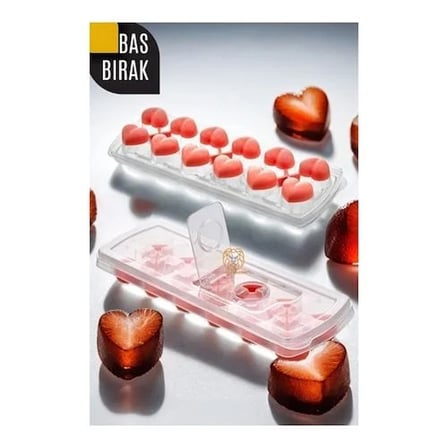 Buz Kalıbı - Bas-Bırak Kapaklı Buz Kalıbı 720630