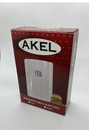 AKEL KANARYA PİLLİ KAPI ZİLİ