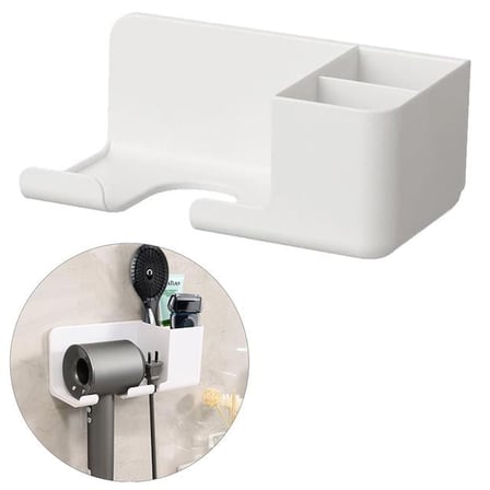 Sn-27125 Banyo Rafı Sabunluk Diş Fırçası Saç Kurutma Makinesi