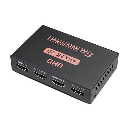 Hytech Hy-Lu4 4 Port 4Kx2K Hdmi Splitter Dağıtıcı