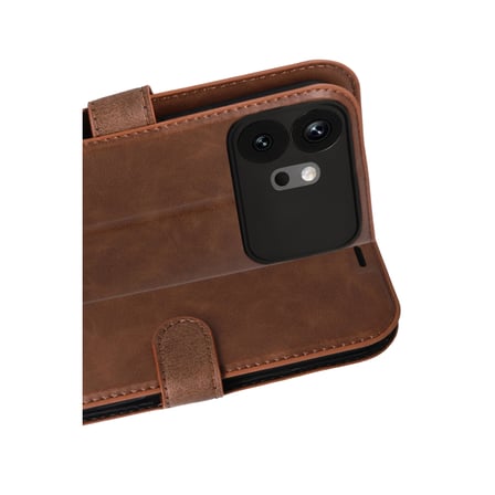 Huawei Honor 600 Trend S Plus Kapaklı Kılıf - Taba