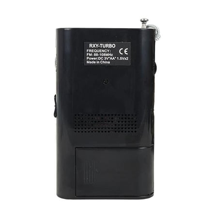 Roxy Rxy-Turbo Cep Tipi Mini Analog Fm Radyo