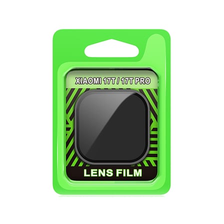Xiaomi Mi 17T Pro Raze Metal Kamera Lens - Siyah