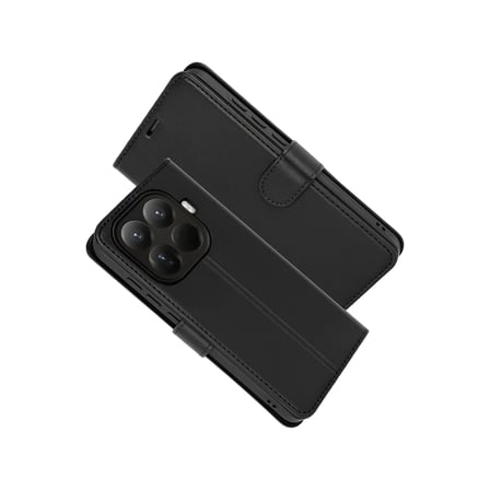 Xiaomi Mi 15T Pro Trend S Plus Kapaklı Kılıf - Siyah