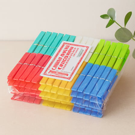 Renkli Plastik Mandal (144 Adet)