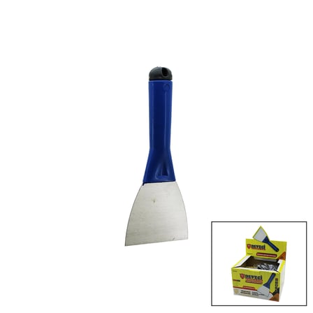 Metal Kazıma Spatulası 100 Mm Kapaklı Plastik Saplı (No:10)