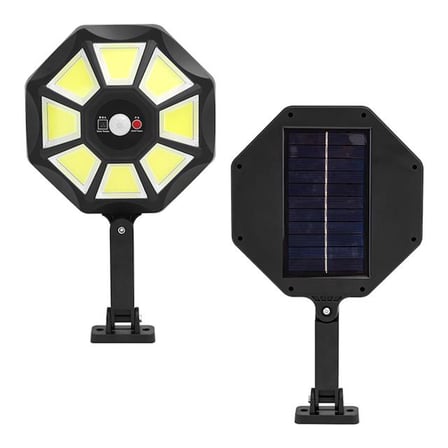 Zb-168B Kumandalı 3 Çalışma Modlu Sensörlü Beyaz Solar Aydınlatma