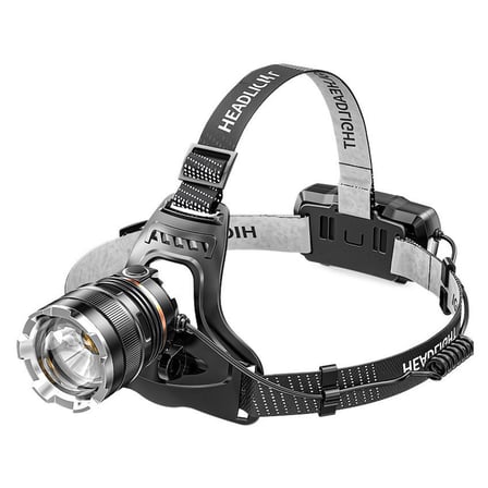 Ps-8002 Xhp50 Led Sensörlü Zoomlu Profesyonel Şarjlı Kafa Feneri – Yüksek Işık Gücü, Alüminyum Gövde