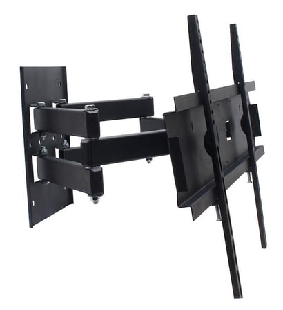 Pwr-H48 22’’-55’’ Çift Kollu Kilitli Hareketli Duvar Askı Aparatı