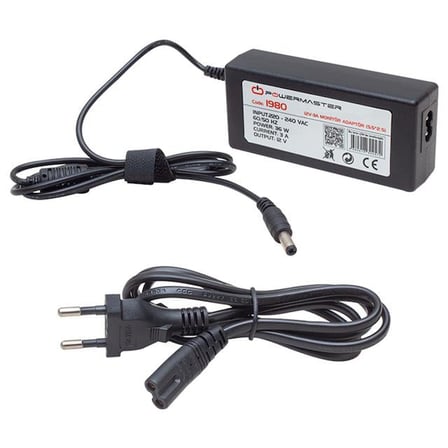 Pm-1980 12 Volt - 3 Amper - 36 Watt 5.5*2.5 Mm Uçlu Plastik Kasa Masaüstü Adaptör