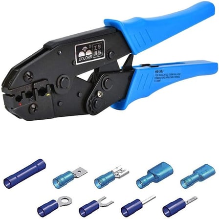 Pm-39092 0.5-6Mm2 (Awg22-10) Hs-30J İzoleli Kablo Pabucu Sıkma Pensesi
