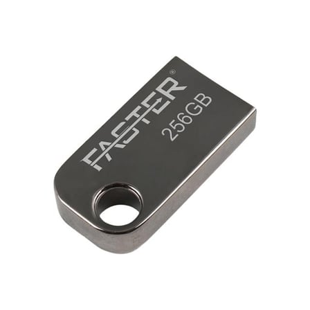 Faster 256 Gb Mimi Serisi Usb 3.0 Yüksek Hızlı Metal Flash Bellek