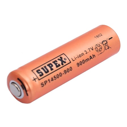 Sp14500-900 3.7V 14500 Model 900Mah Li-İon Uçlu Pil