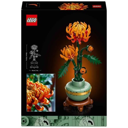 10368 Lego Botanicals - Krizantem - Chrysanthemum 278 Parça +18 Yaş