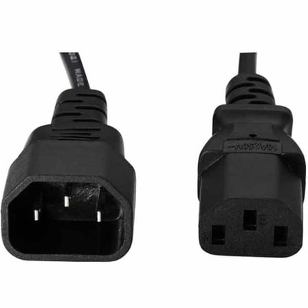 Pm-567 C14 C13 Power Güç Kablosu Ara Uzatma 3X0.75Mm 1.8 Metre Ups Pdu Kablosu (10A 250V)