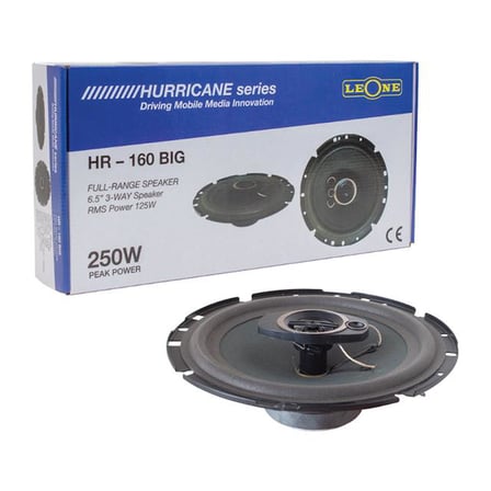 Leone Hr-160 Big 16 Cm 4 Ohm 2’Li Takım 250 Watt Oto Hoparlör