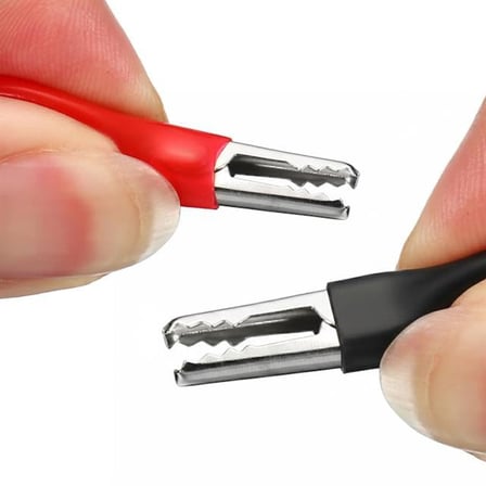 Pm-28657 Usb Erkek - Küçük Krokodil Uçlu 5V 2A Test Kablosu 60 Cm
