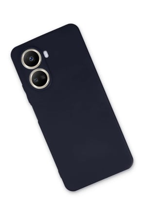AKLLIBYİ98 Huawei Nova 10 SE Kılıf First Silikon - Lacivert HMNG98