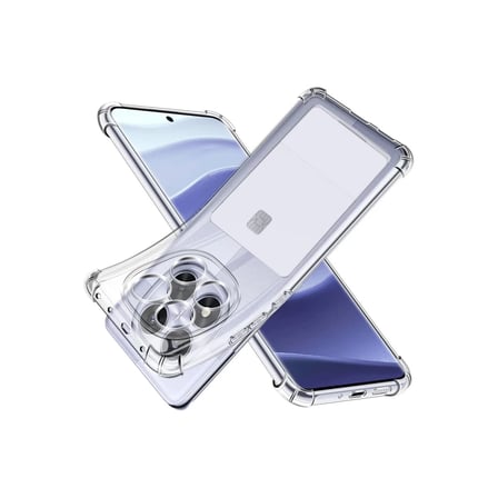 AKLLIBYİ98 Xiaomi Redmi Note 14 Pro 4G Kılıf Kart Şeffaf Silikon - Şeffaf HMNG98
