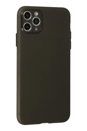 AKLLIBYİ98 Apple iPhone 11 Pro Max Kılıf Puma Silikon - Gri HMNG98