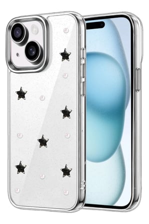 AKLLIBYİ98 Apple iPhone 14 Fiyonk Desenli Kapak - Desen 7 HMNG98
