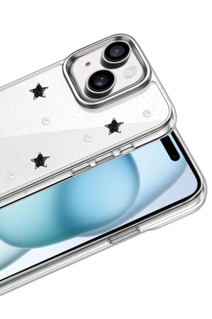 AKLLIBYİ98 Apple iPhone 14 Fiyonk Desenli Kapak - Desen 7 HMNG98