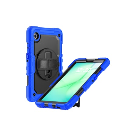 AKLLIBYİ98 Samsung Galaxy Tab A11 Kılıf Amazing Tablet Kapak - Mavi HMNG98