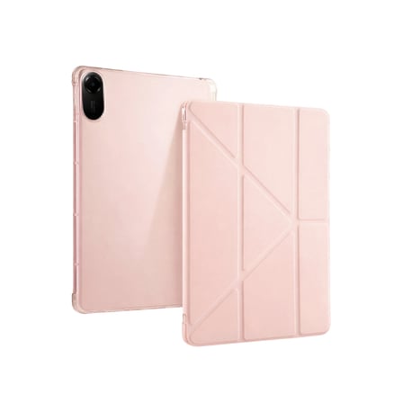AKLLIBYİ98 Xiaomi Redmi Pad 2 Kalemlikli Mars Tablet Kılıfı - Rose Gold HMNG98