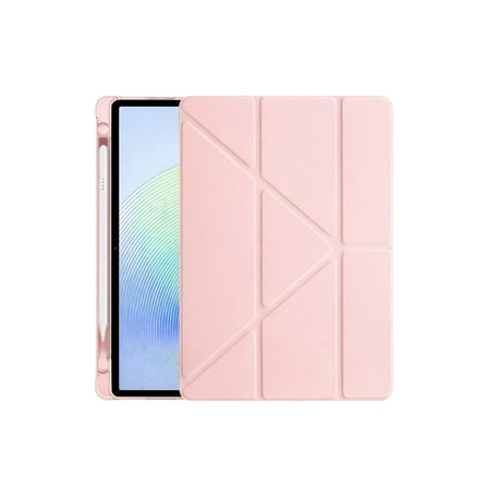 AKLLIBYİ98 Xiaomi Redmi Pad 2 Kalemlikli Mars Tablet Kılıfı - Rose Gold HMNG98