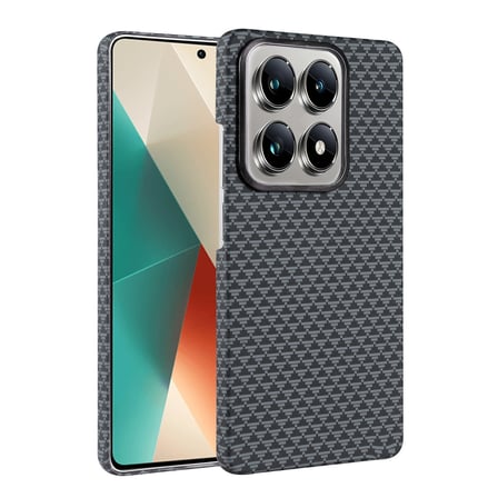 AKLLIBYİ98 Xiaomi Mi 14t Pro Vega Magsafe Kapak - Gri HMNG98