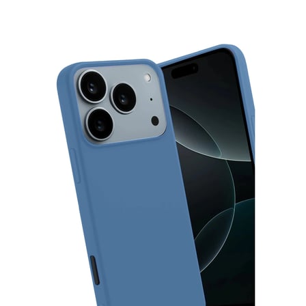 AKLLIBYİ98 Apple İphone 17 Pro Max First Silikon - Mavi HMNG98