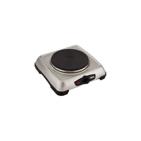 AKLLIBYİ98 Mini Elektrikli Tek Gözlü Ocak 1000W Ayarlı Termostat 14.5 cm HMNG98