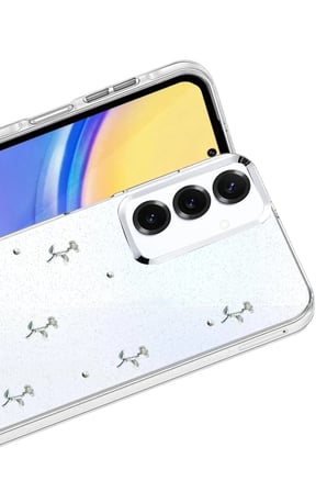 AKLLIBYİ98 Samsung Galaxy A37 5G Fiyonk Desenli Kapak - Desen 4 HMNG98