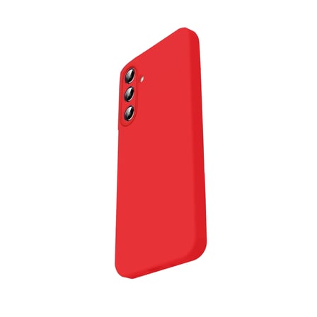 AKLLIBYİ98 Samsung Galaxy S26 Fe Nano İçi Kadife Silikon - Kırmızı HMNG98