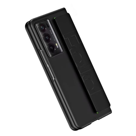 AKLLIBYİ98 Huawei Honor Magic V2 Kılıf Data Kapak - Siyah HMNG98