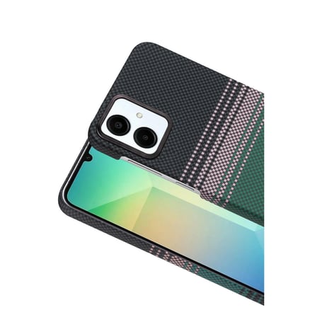 AKLLIBYİ98 Samsung Galaxy A07 4g Vega Magsafe Kapak - Yeşil HMNG98