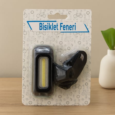 AKLLIBYİ98 Pilli 4 Fonksiyonlu Bisiklet Feneri (Renkli & Beyaz) HMNG98