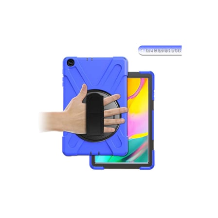 AKLLIBYİ98 Samsung Galaxy T510 Tab A 10.1 Kılıf Amazing Tablet Kapak - Mavi HMNG98