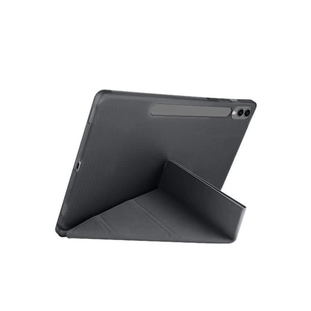AKLLIBYİ98 Samsung Galaxy X610 Tab S9 Fe Plus 12.4 Kılıf Kalemlikli Mars Tablet Kılıfı - Siyah HMNG98