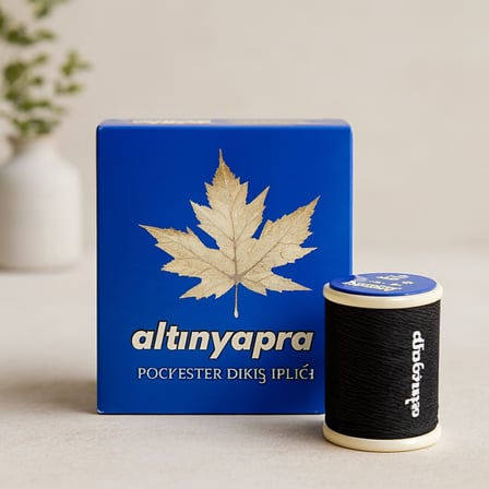 AKLLIBYİ98 Siyah 900 mt Dikiş İpliği - 6'lı Paket HMNG98