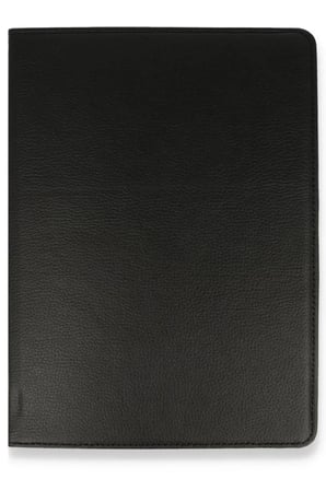 AKLLIBYİ98 Apple iPad Mini 4 Kılıf 360 Tablet Deri Kılıf - Siyah HMNG98